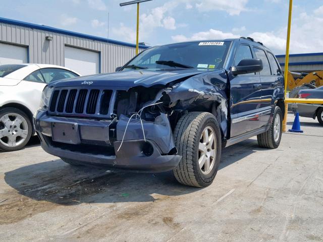 1J4PR4GK0AC110818 - 2010 JEEP GRAND CHER BLUE photo 2