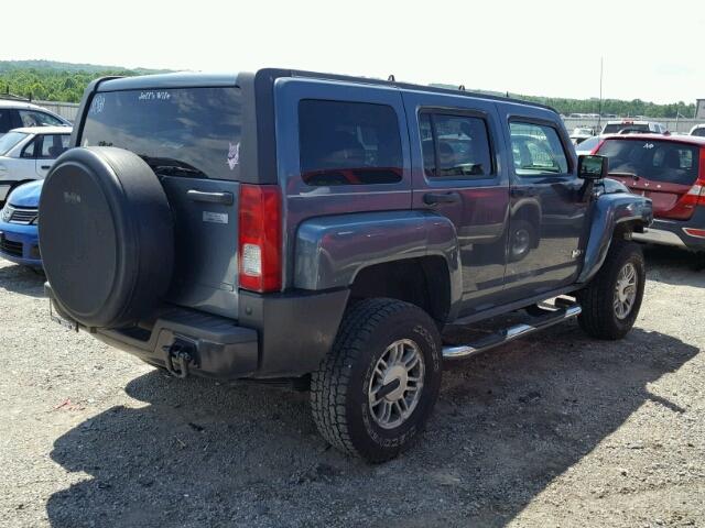 5GTDN136368172499 - 2006 HUMMER H3 BLUE photo 4