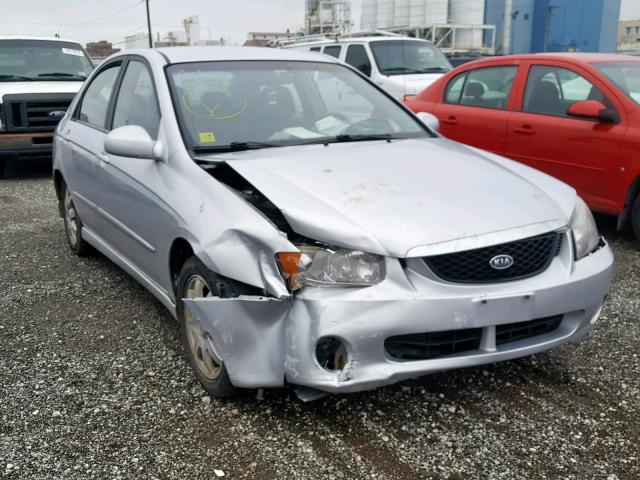 KNAFE121165351497 - 2006 KIA NEW SPECTR SILVER photo 1