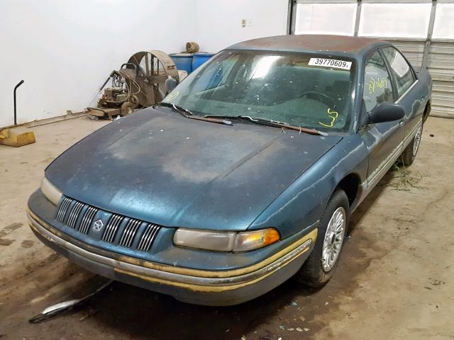 2C3EL56T8PH543294 - 1993 CHRYSLER CONCORDE GREEN photo 2