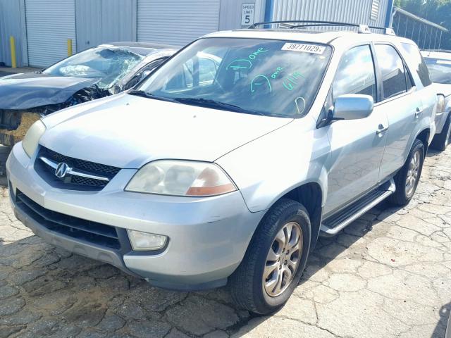 2HNYD18212H529677 - 2002 ACURA MDX SILVER photo 2