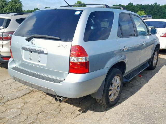 2HNYD18212H529677 - 2002 ACURA MDX SILVER photo 4