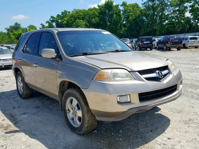 2HNYD182X5H513949 - 2005 ACURA MDX BROWN photo 1