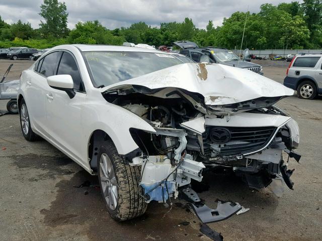 JM1GJ1U68F1171582 - 2015 MAZDA 6 SPORT WHITE photo 1