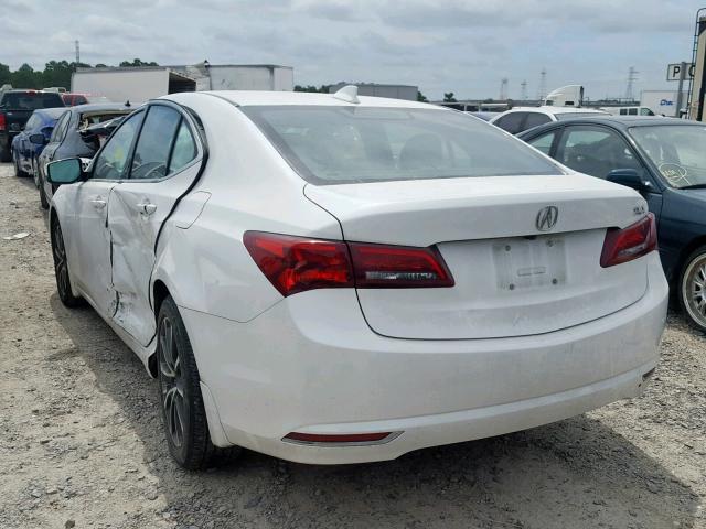 19UUB2F51GA011198 - 2016 ACURA TLX TECH WHITE photo 3