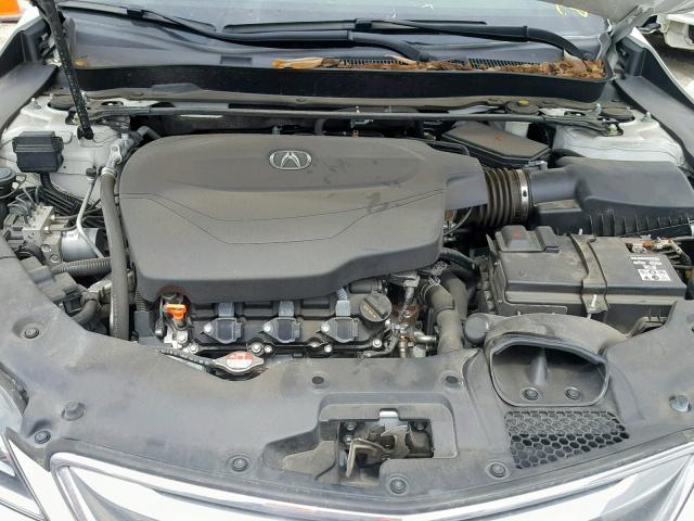 19UUB2F51GA011198 - 2016 ACURA TLX TECH WHITE photo 7