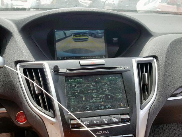 19UUB2F51GA011198 - 2016 ACURA TLX TECH WHITE photo 9