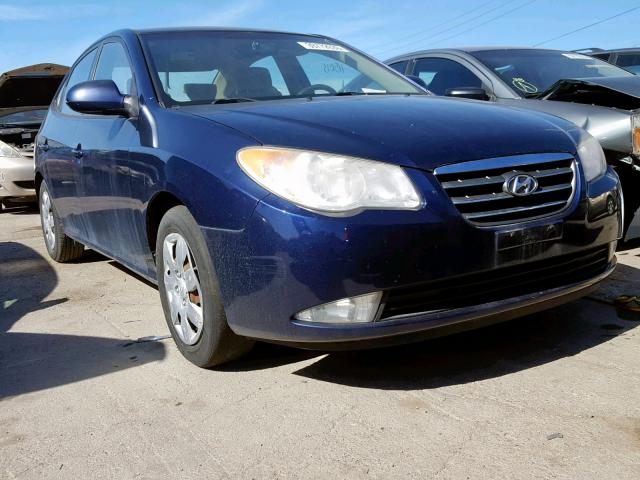 KMHDU46D98U331618 - 2008 HYUNDAI ELANTRA BLUE photo 1