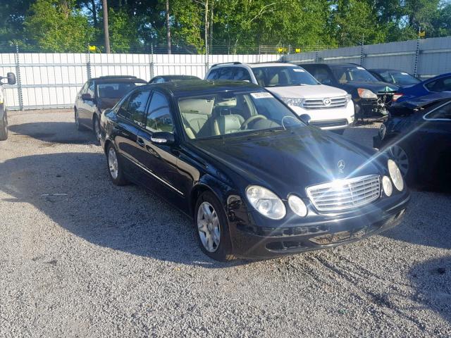 WDBUF56J96A767764 - 2006 MERCEDES-BENZ E 350 BLACK photo 1