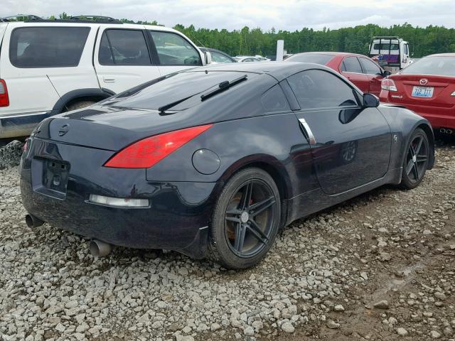 JN1BZ34D27M506089 - 2007 NISSAN 350Z COUPE BLACK photo 4