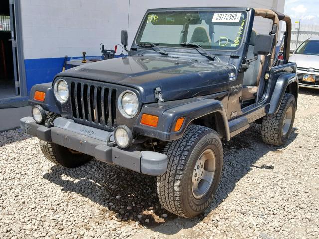 1J4FY49S9XP496510 - 1999 JEEP WRANGLER / BLACK photo 2