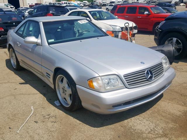 WDBFA68F31F199593 - 2001 MERCEDES-BENZ SL 500 SILVER photo 1