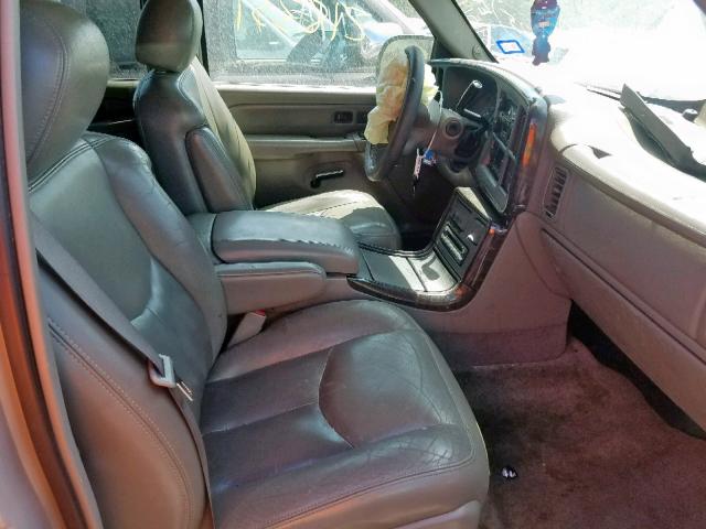 1GKEK63U65J242444 - 2005 GMC YUKON DENA BEIGE photo 5