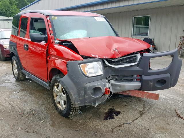 5J6YH28675L027275 - 2005 HONDA ELEMENT EX RED photo 1