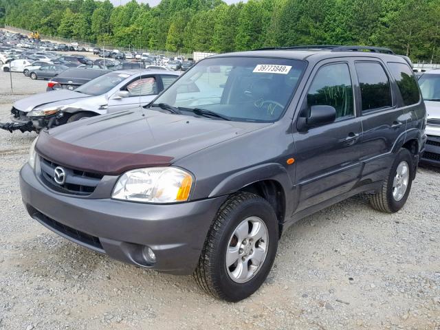 4F2CZ96104KM27731 - 2004 MAZDA TRIBUTE ES ნაცრისფერი ფოტო 2