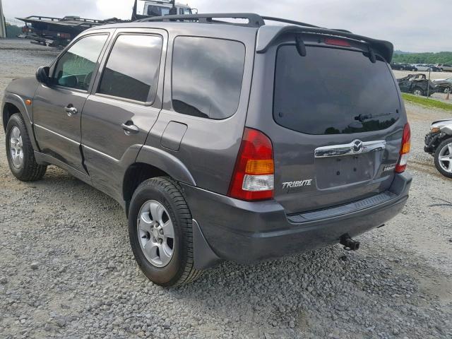 4F2CZ96104KM27731 - 2004 MAZDA TRIBUTE ES ნაცრისფერი ფოტო 3