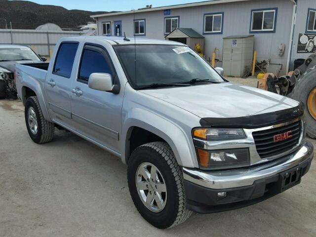 1GTJTCDE2A8110361 - 2010 GMC CANYON SLE SILVER photo 1