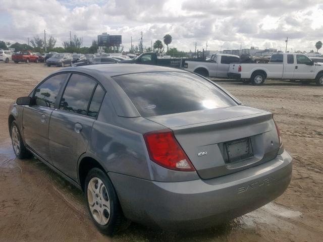 1G8AJ52F14Z197207 - 2004 SATURN ION LEVEL TEAL photo 3