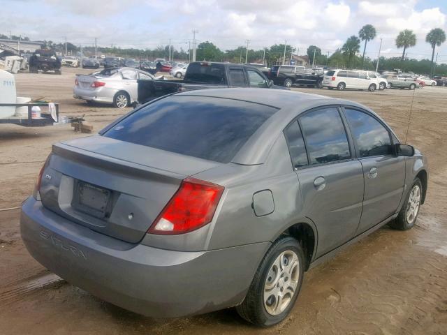 1G8AJ52F14Z197207 - 2004 SATURN ION LEVEL TEAL photo 4