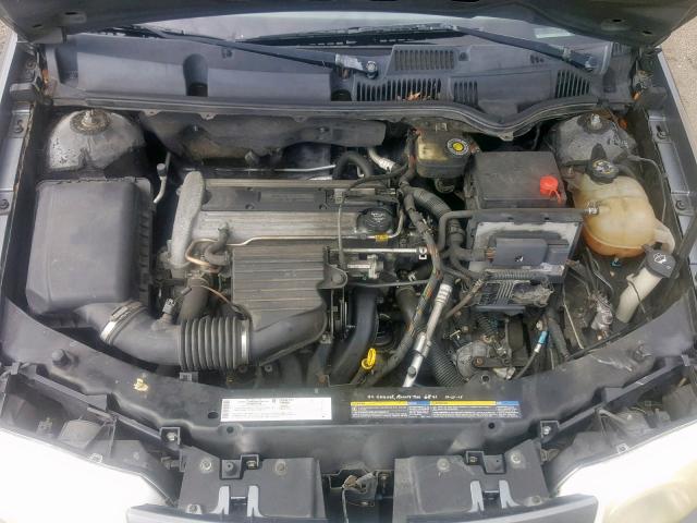 1G8AJ52F14Z197207 - 2004 SATURN ION LEVEL TEAL photo 7