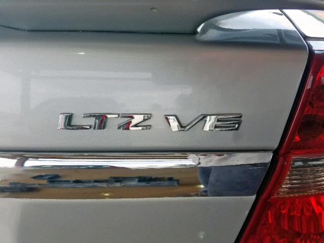 1G1ZU53876F149904 - 2006 CHEVROLET MALIBU LTZ ვერცხლისფერი ფოტო 9