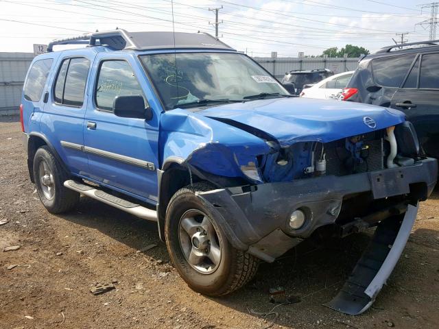 5N1ED28Y42C542800 - 2002 NISSAN XTERRA XE BLUE photo 1