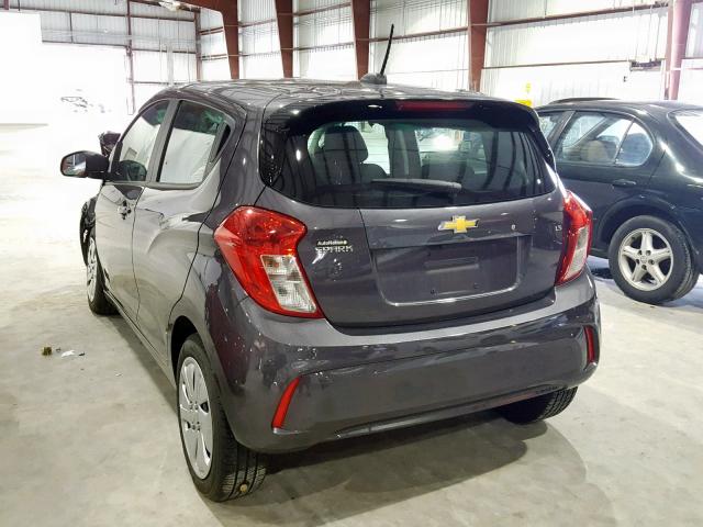 KL8CB6SA3GC564534 - 2016 CHEVROLET SPARK LS GRAY photo 3