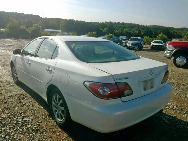 JTHBF30G920034395 - 2002 LEXUS ES 300 WHITE photo 3