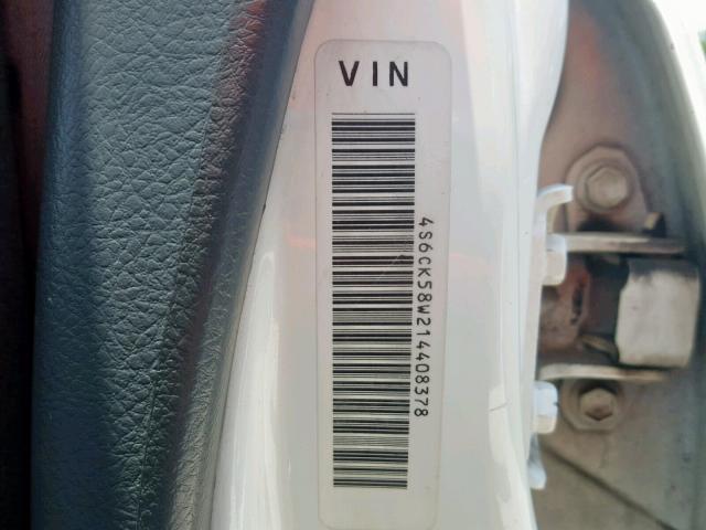 4S6CK58W214408378 - 2001 HONDA PASSPORT E 白色 照片 10