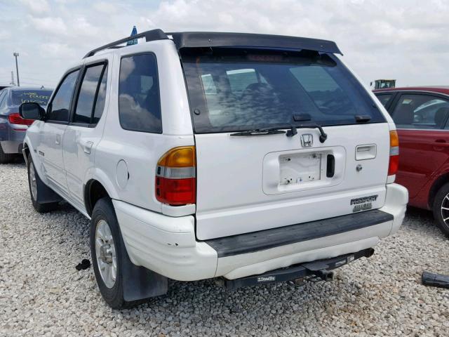 4S6CK58W214408378 - 2001 HONDA PASSPORT E 白色 照片 3