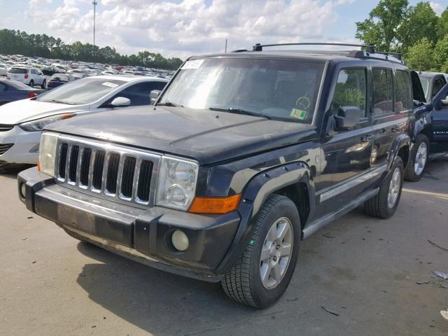 1J8HG582X6C255031 - 2006 JEEP COMMANDER 黑色 照片 2