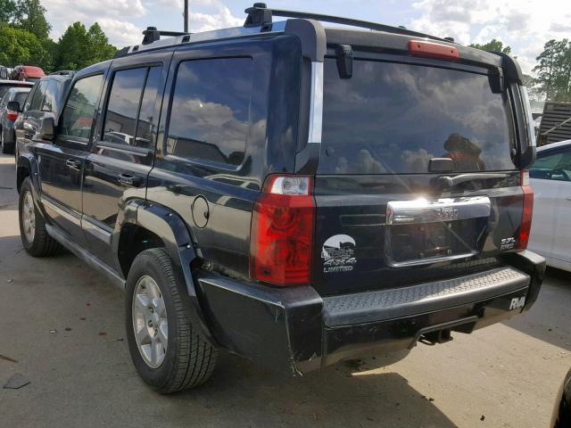 1J8HG582X6C255031 - 2006 JEEP COMMANDER 黑色 照片 3