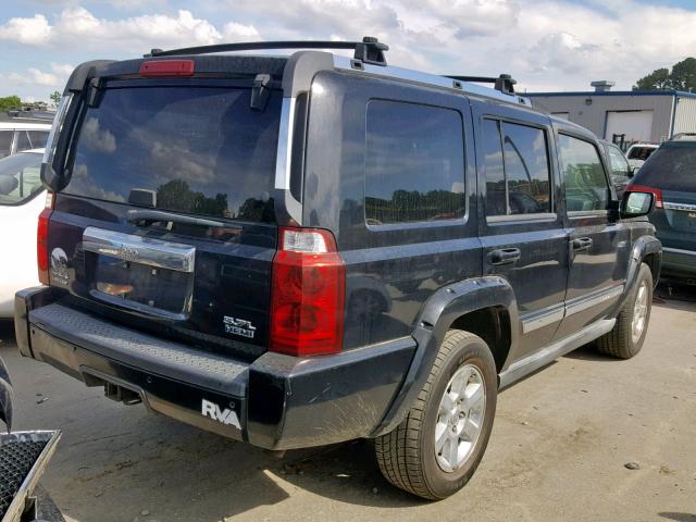 1J8HG582X6C255031 - 2006 JEEP COMMANDER 黑色 照片 4