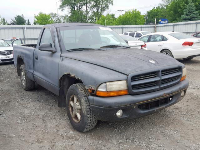 1B7FL26X7XS140627 - 1999 DODGE DAKOTA CHARCOAL photo 1