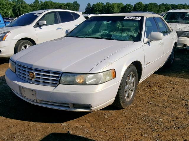 1G6KS54Y04U141233 - 2004 CADILLAC SEVILLE SL WHITE photo 2