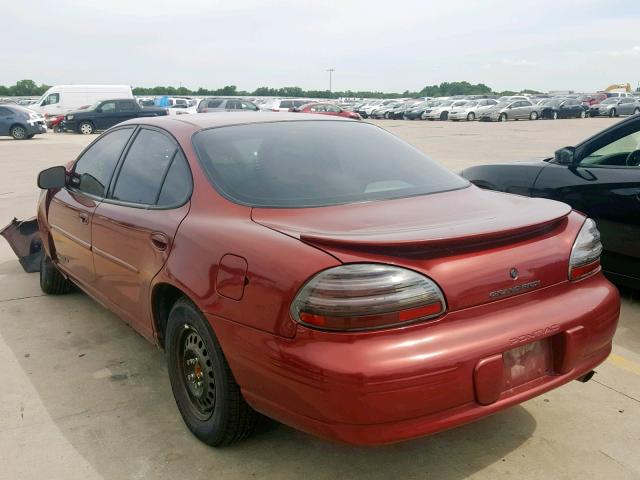 1G2WK52J82F239002 - 2002 PONTIAC GRAND PRIX MAROON photo 3