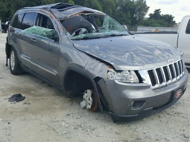 1C4RJEAG6DC569842 - 2013 JEEP GRAND CHER GRAY photo 1