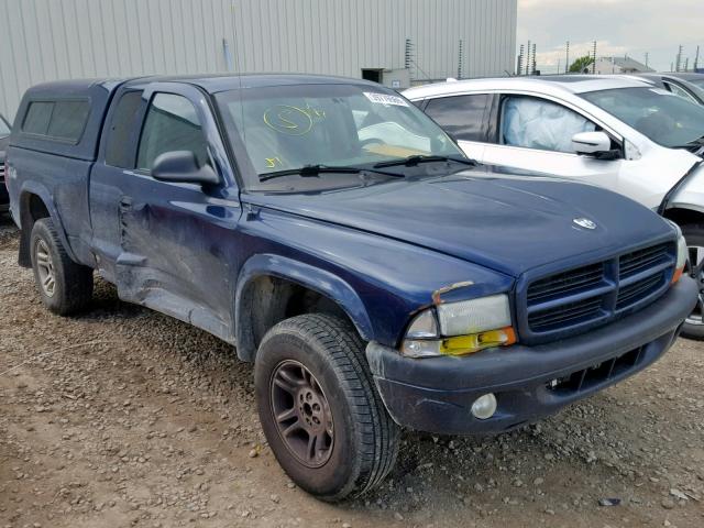 1D7HG32N43S237145 - 2003 DODGE DAKOTA SPO BLUE photo 1