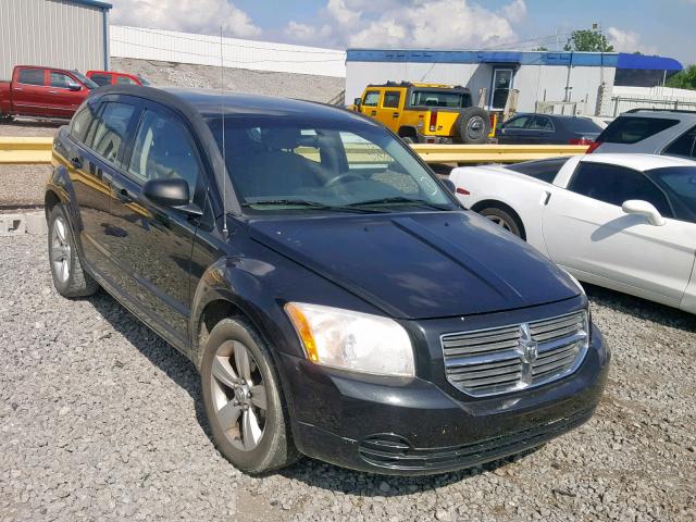 1B3CB4HA3AD650979 - 2010 DODGE CALIBER SX BLACK photo 1