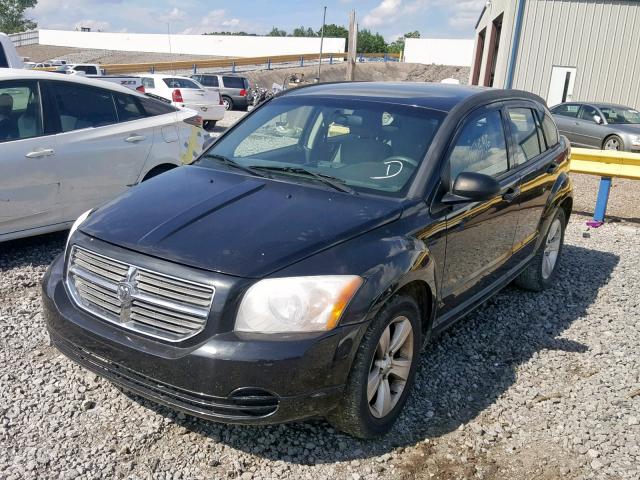 1B3CB4HA3AD650979 - 2010 DODGE CALIBER SX BLACK photo 2