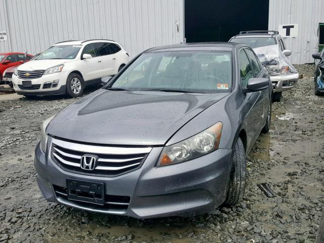 1HGCP2F47BA063318 - 2011 HONDA ACCORD LXP GRAY photo 2