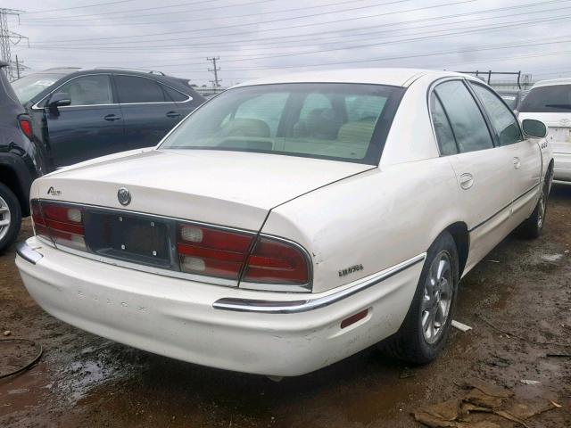 1G4CU541444147224 - 2004 BUICK PARK AVENU WHITE photo 4