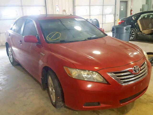 4T1BB46K47U027672 - 2007 TOYOTA CAMRY NEW RED photo 1