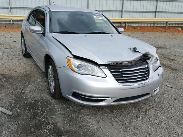 1C3CCBAB7CN190584 - 2012 CHRYSLER 200 LX SILVER photo 1