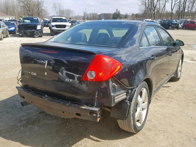 1G2ZH57N584176761 - 2008 PONTIAC G6 GT BLACK photo 4