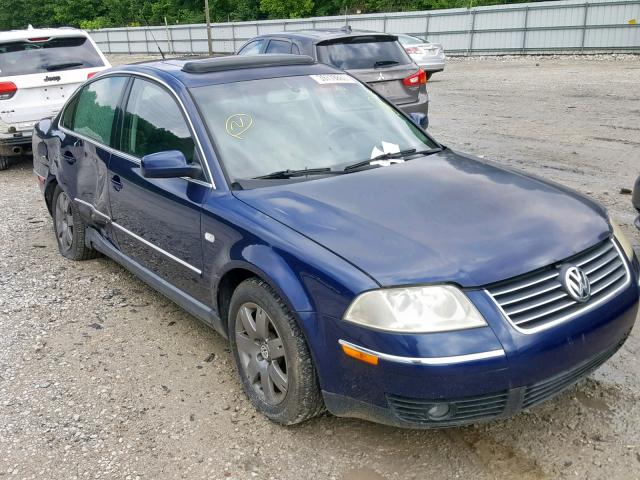 WVWRH63B13P346182 - 2003 VOLKSWAGEN PASSAT GLX ლურჯი ფოტო 1