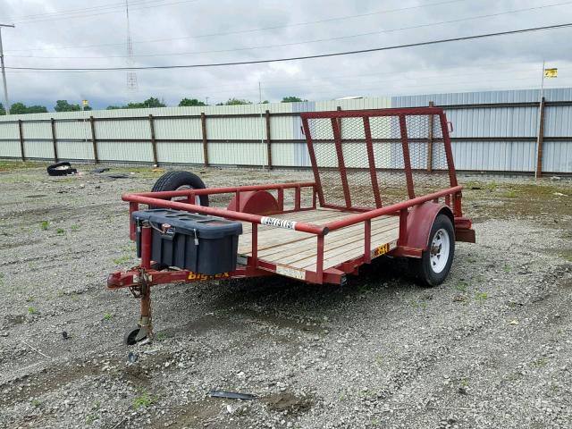 16VAX101X72A77009 - 2007 BIG DOG TRAILER RED photo 2