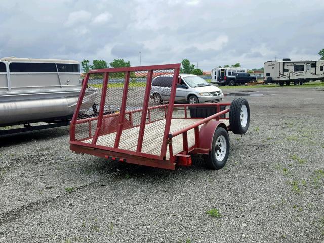 16VAX101X72A77009 - 2007 BIG DOG TRAILER RED photo 4