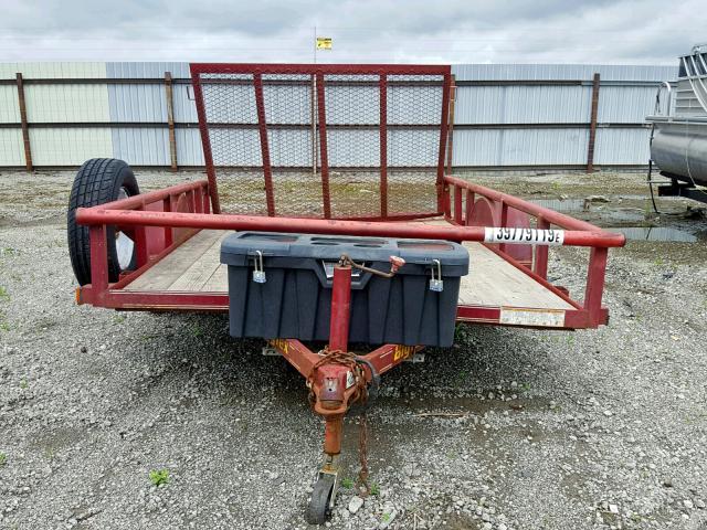 16VAX101X72A77009 - 2007 BIG DOG TRAILER RED photo 5