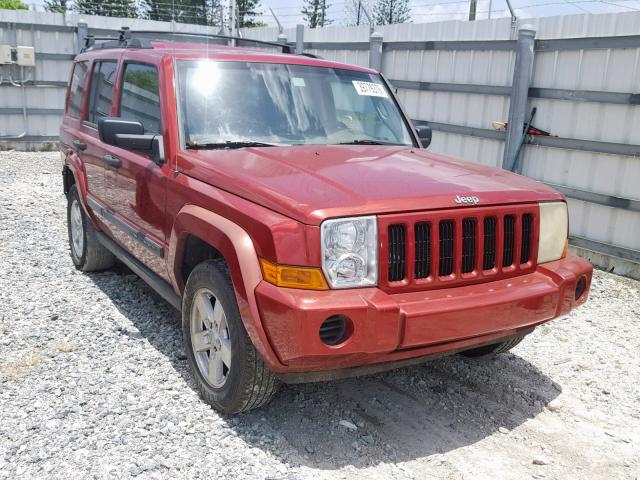 1J8HH48K56C203135 - 2006 JEEP COMMANDER 栗色 照片 1